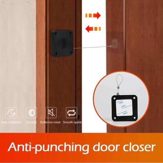 Punch-Free Door Closer, Automatic Door Closers For Drawers, Raw String Door Closer Punch-Free Door Closer, Automatic Door Closers For Drawers, Raw String Door Closer